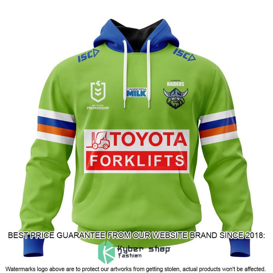 personalized nrl canberra raiders home shirt hoodie 1 596