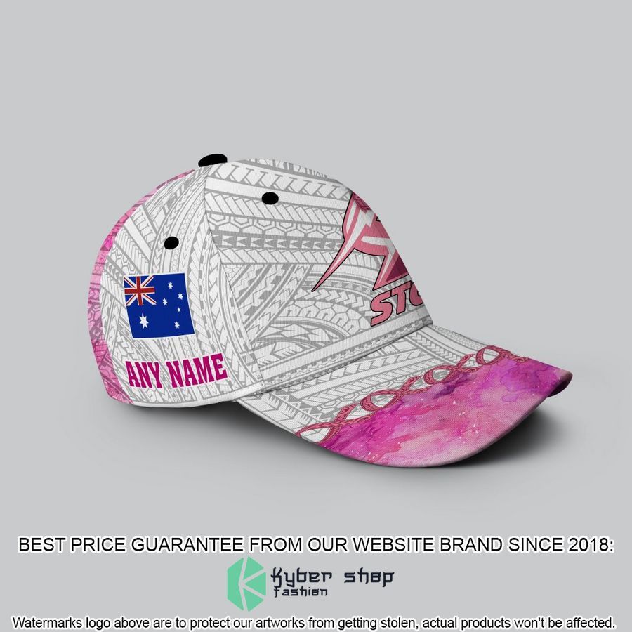personalized nrl melbourne storm we fights again cancer with samoa spirits cap 2 122