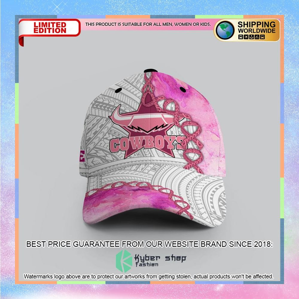 Personalized NRL North Queensland Cowboys We Fights Again Cancer With Samoa Spirits Cap 5 personalized nrl north queensland cowboys we fights again cancer with samoa spirits cap 1 45