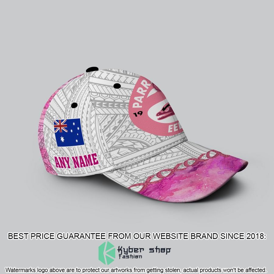personalized nrl parramatta eels we fights again cancer with samoa spirits cap 2 837