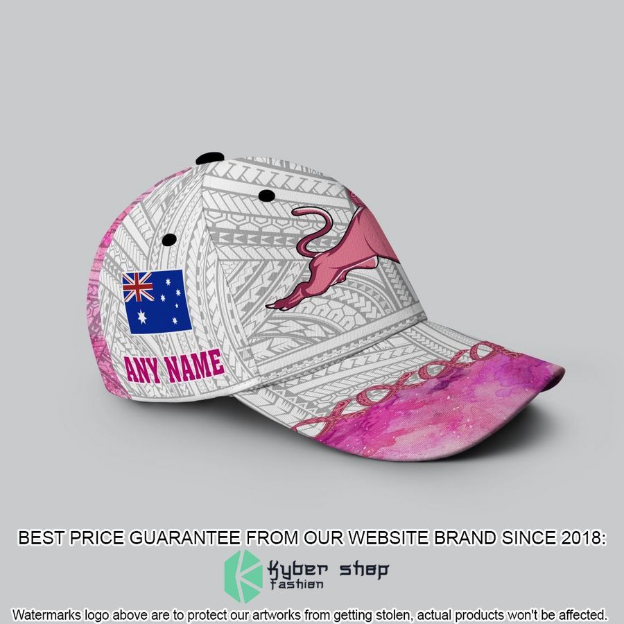 personalized nrl penrith panthers we fights again cancer with samoa spirits cap 2 283