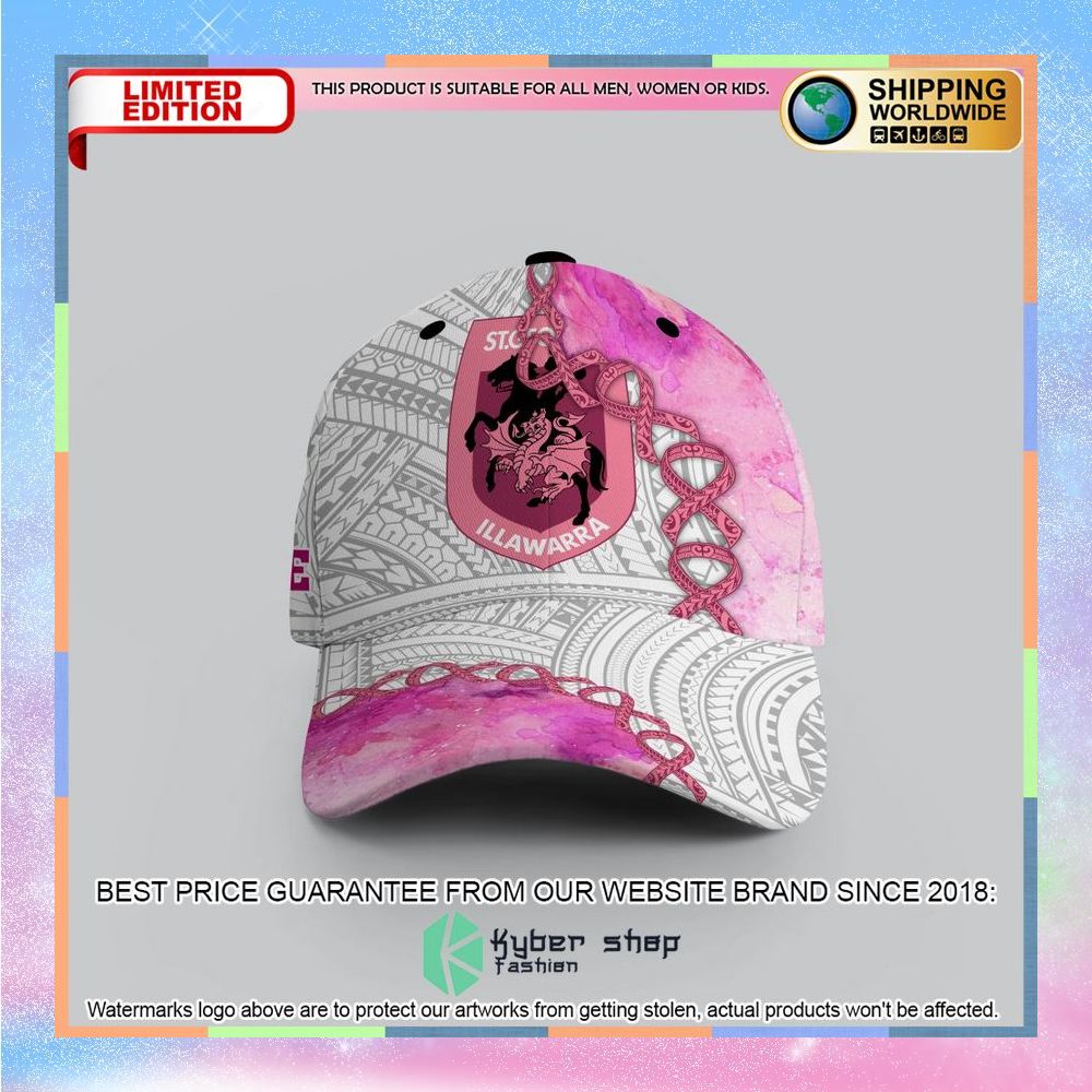 Personalized NRL St George Illawarra Dragons We Fights Again Cancer With Samoa Spirits Cap 5 personalized nrl st george illawarra dragons we fights again cancer with samoa spirits cap 1 153