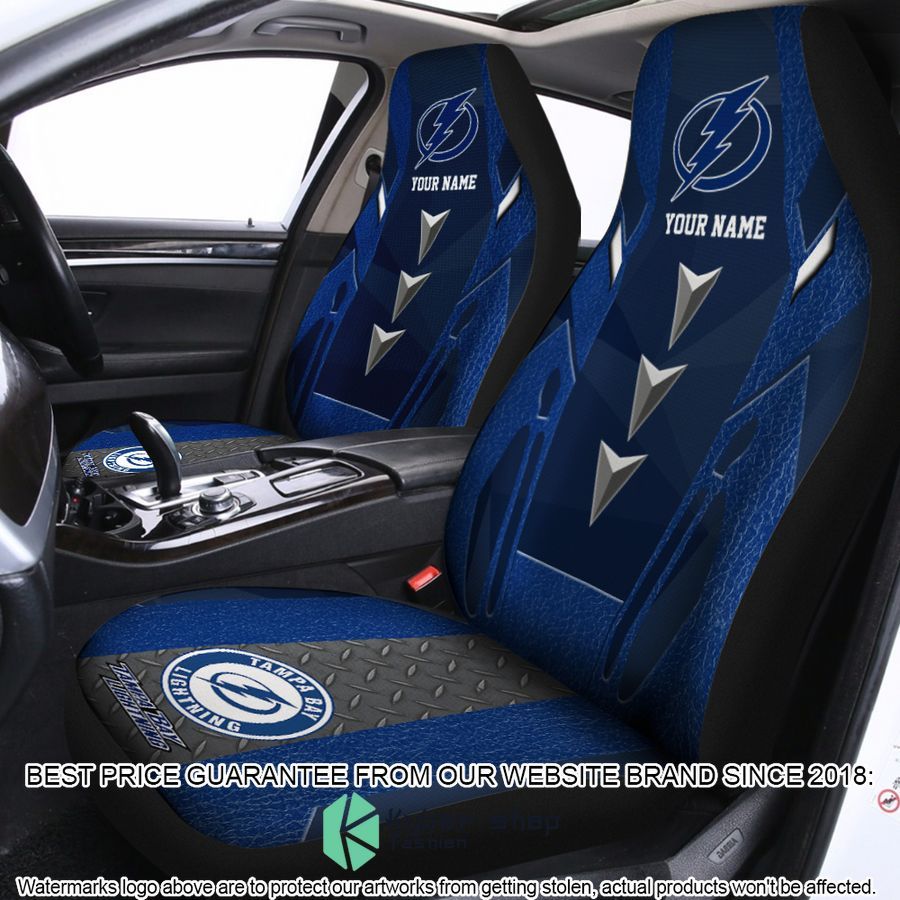 personalized tampa bay lightning car seat covers 1 25