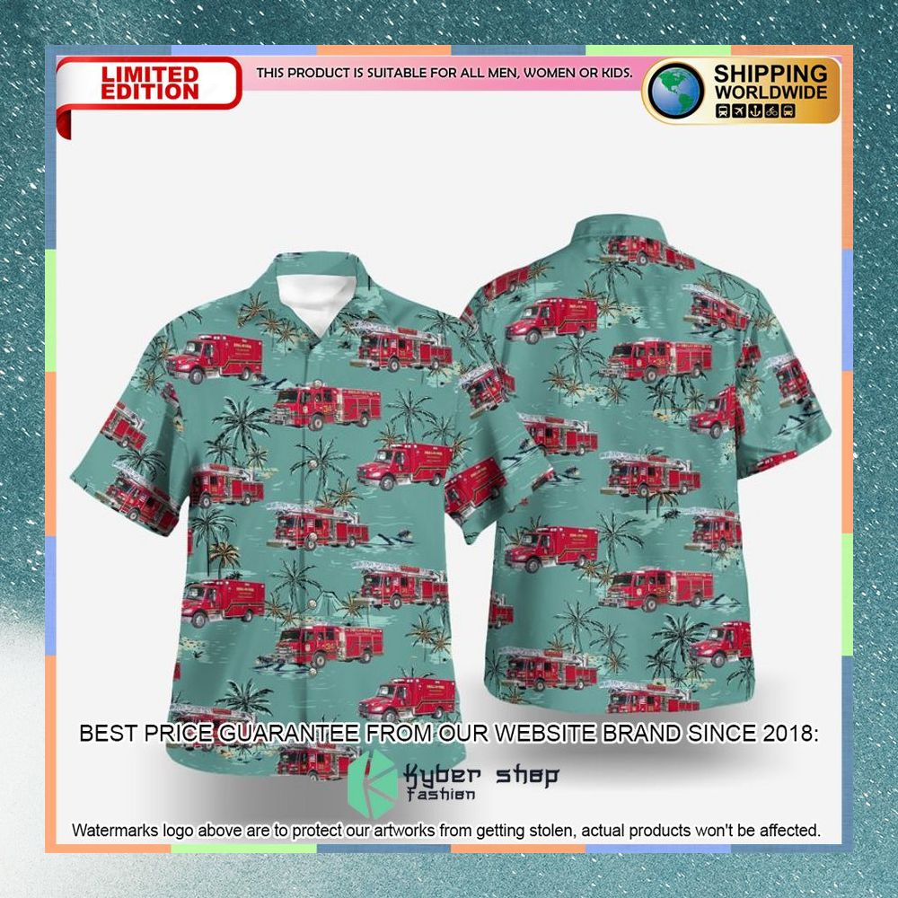 pinellas park pinellas county florida pinellas park fire department hawaiian shirt 1 305
