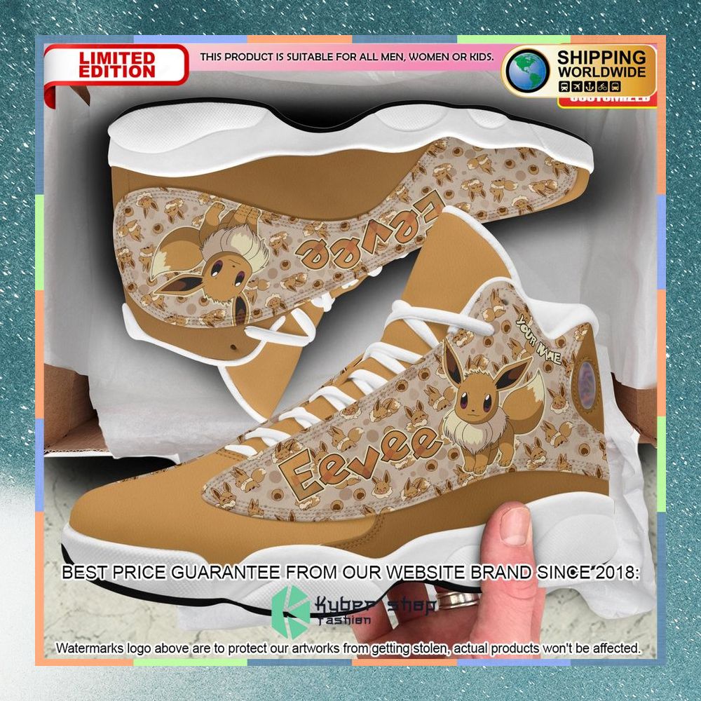 Pokemon Eevee Air Jordan 13 Shoes 3 pokemon eevee air jordan 13 shoes 1 265