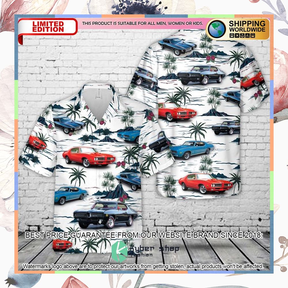 pontiac gto 1969 hawaiian shirt 1 88