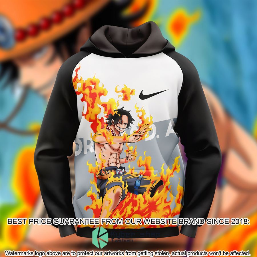 portgas d ace one piece nike hoodie 1 235