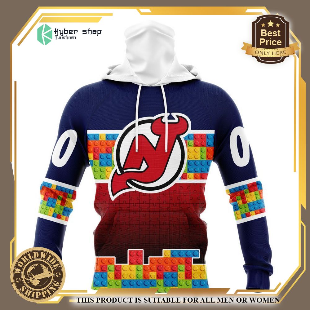 Personalized New Jersey Devils Autism Awareness Shirt, Hoodie 4 personalized new jersey devils autism awareness shirt hoodie 4