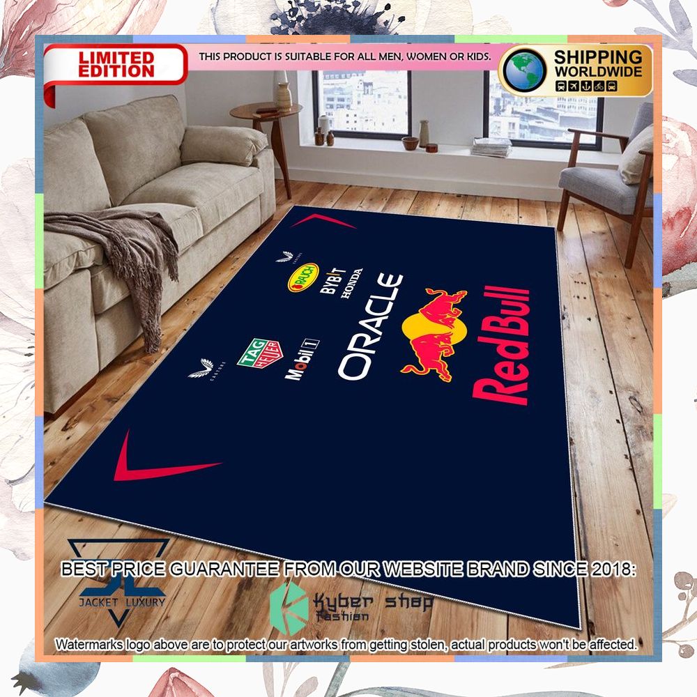 Red Bull Racing F1 Rug 7 red bull racing f1 rug 1 396