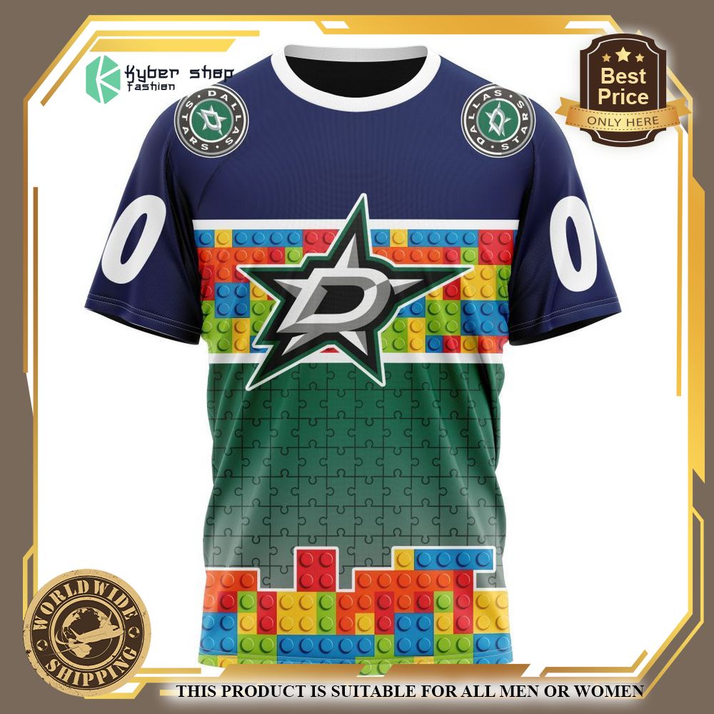 Personalized Dallas Stars Autism Awareness Shirt, Hoodie 8 personalized dallas stars autism awareness shirt hoodie 8