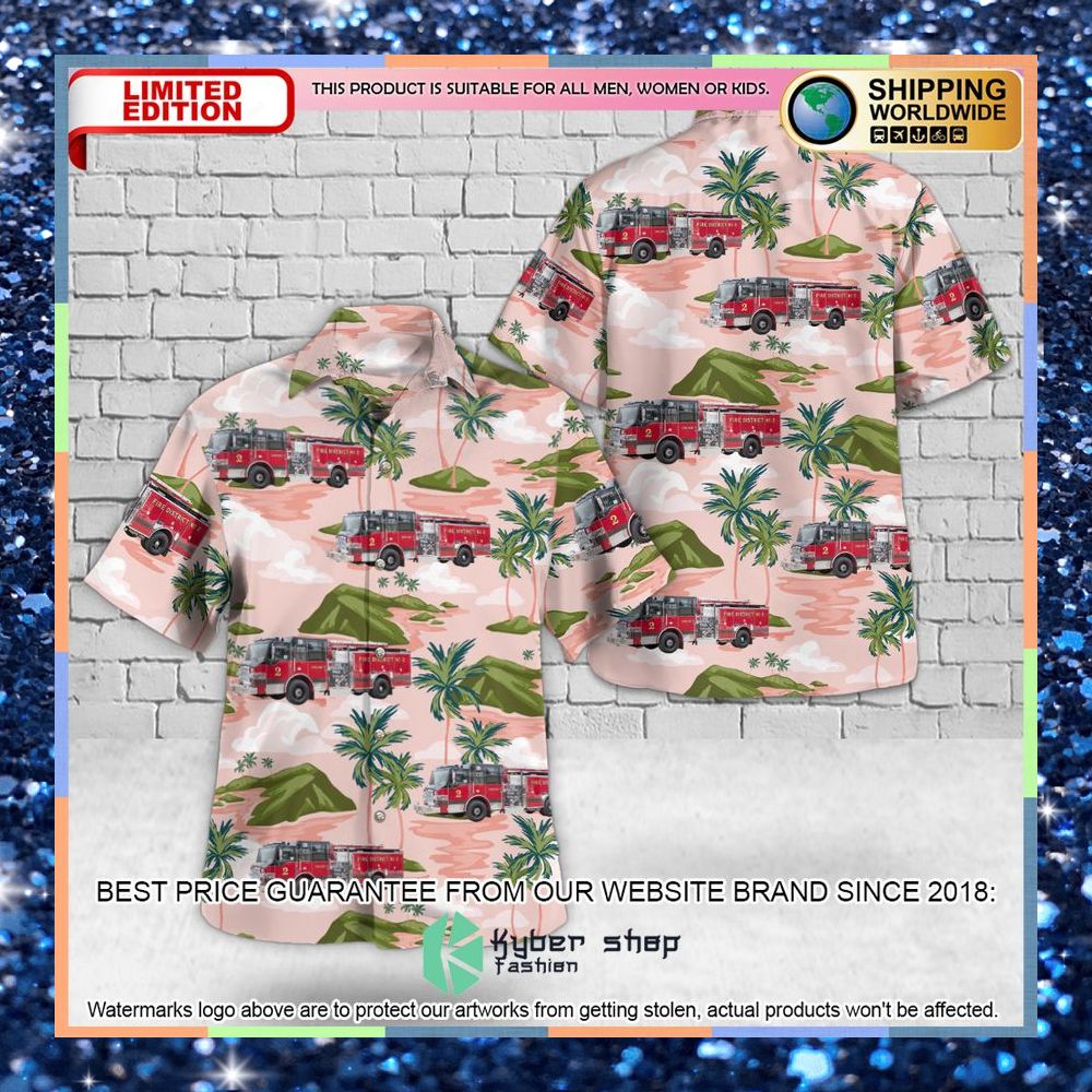 roseburg oregon douglas county fire district no 2 hawaiian shirt 1 446