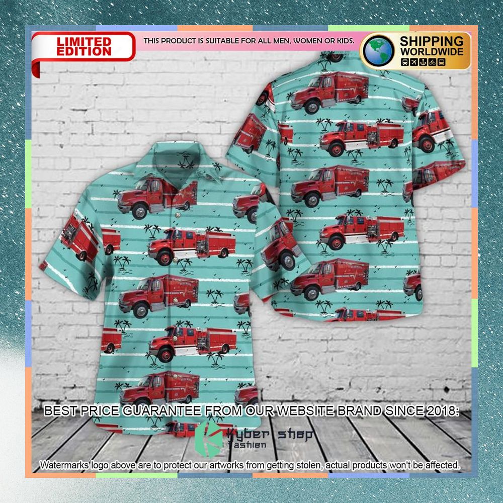 Rosewood Volunteer Fire Department Ohio Hawaiian Shirt 3 rosewood volunteer fire department ohio hawaiian shirt 1 244