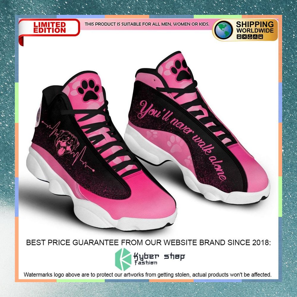 Rottweiler You'll Never walk Alone Air Jordan 13 Shoes 4 rottweiler youll never walk alone air jordan 13 shoes 2 925