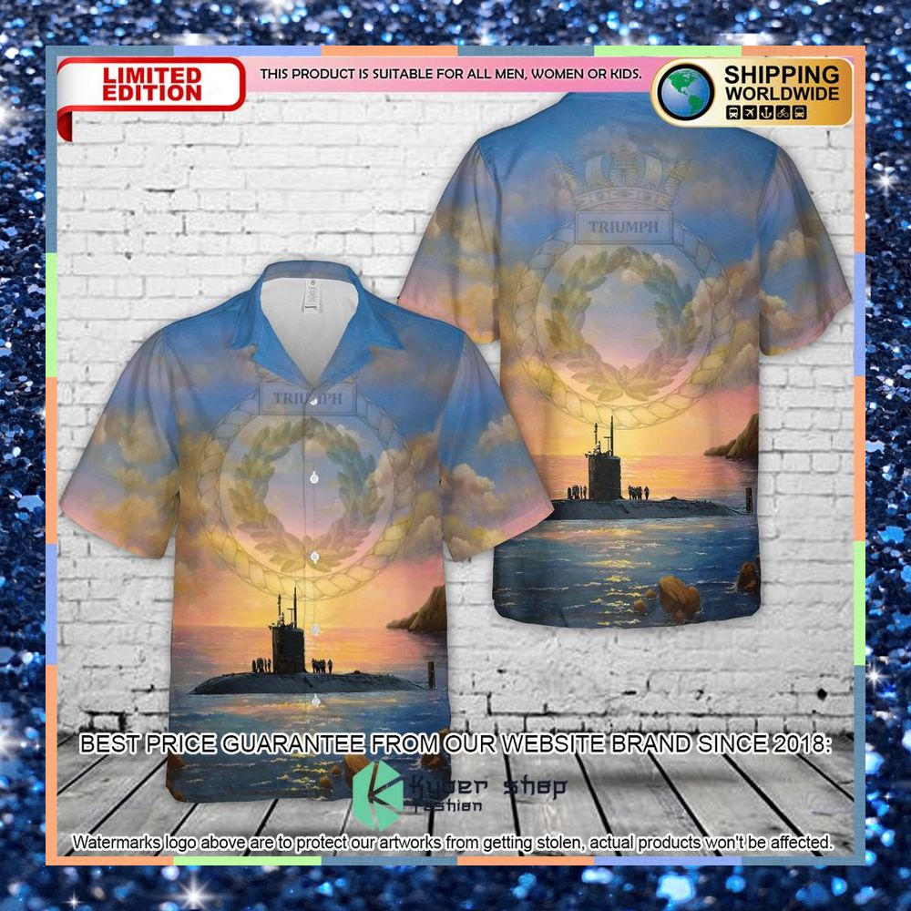royal navy hms triumph s93 hawaiian shirt 1 278