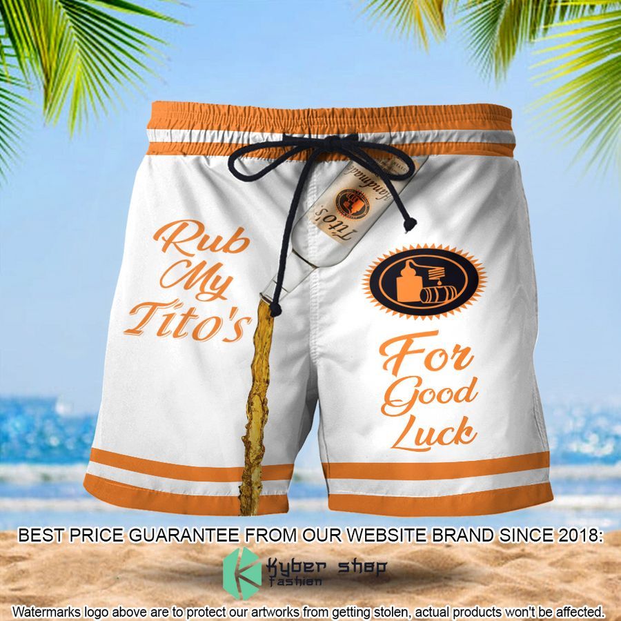 rub my tito for good luck shorts 1 757