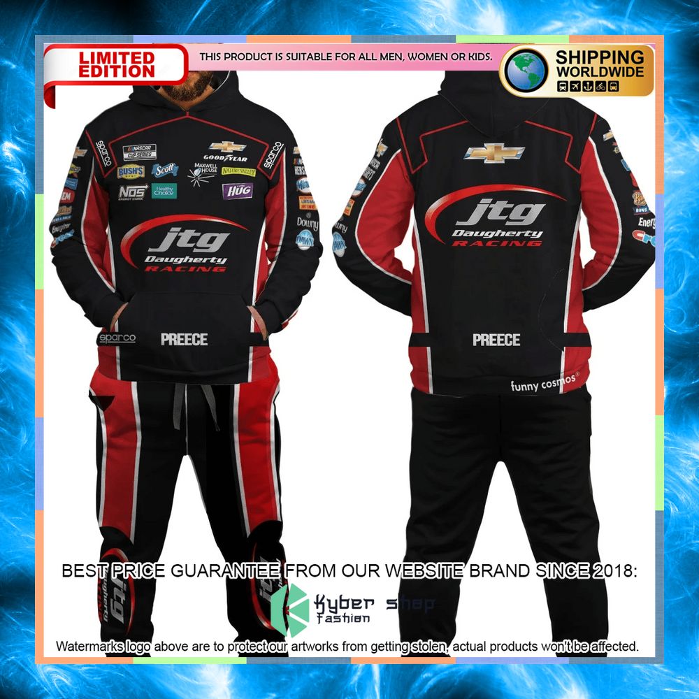 Ryan Preece Nascar 2022 Jtg Hoodie, Sweatpant 7 ryan preece nascar 2022 jtg hoodie sweatpant 1 383