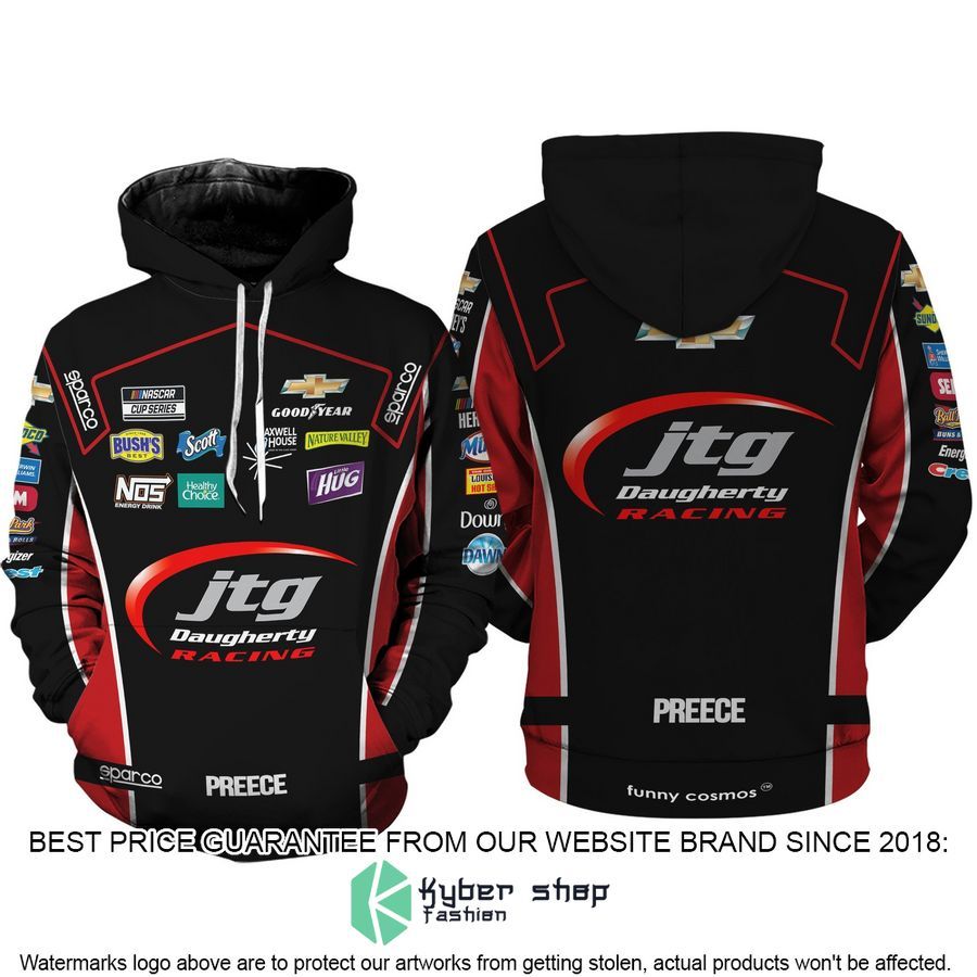 ryan preece nascar 2022 jtg hoodie sweatpant 2 305