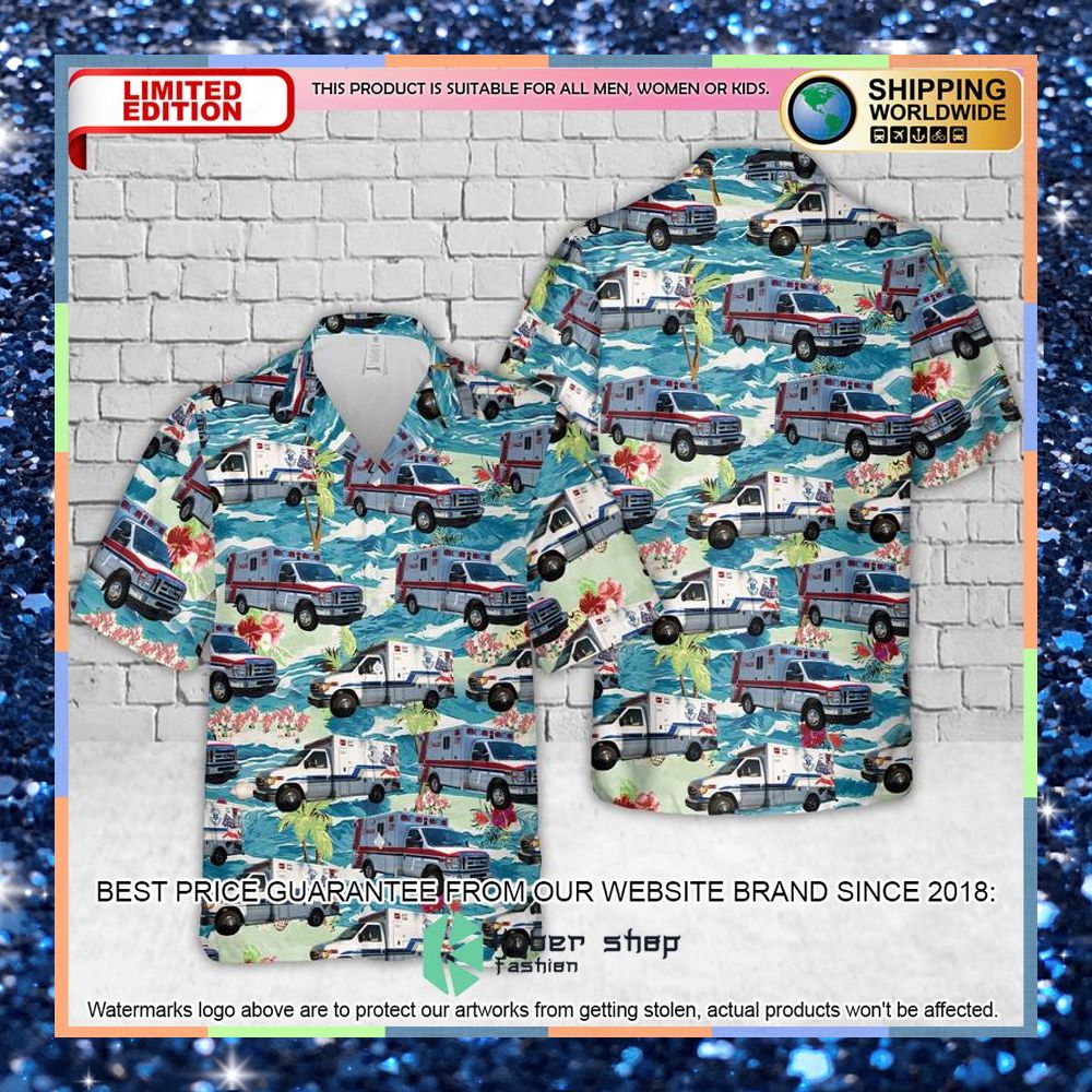 san diego county ems ambulance hawaiian shirt 1 520