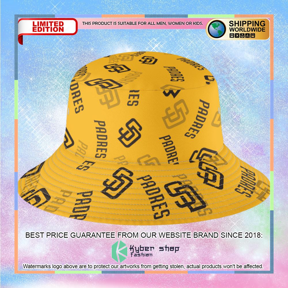 San Diego Padres San Bucket Hat 5 san diego padres san bucket hat 1 261