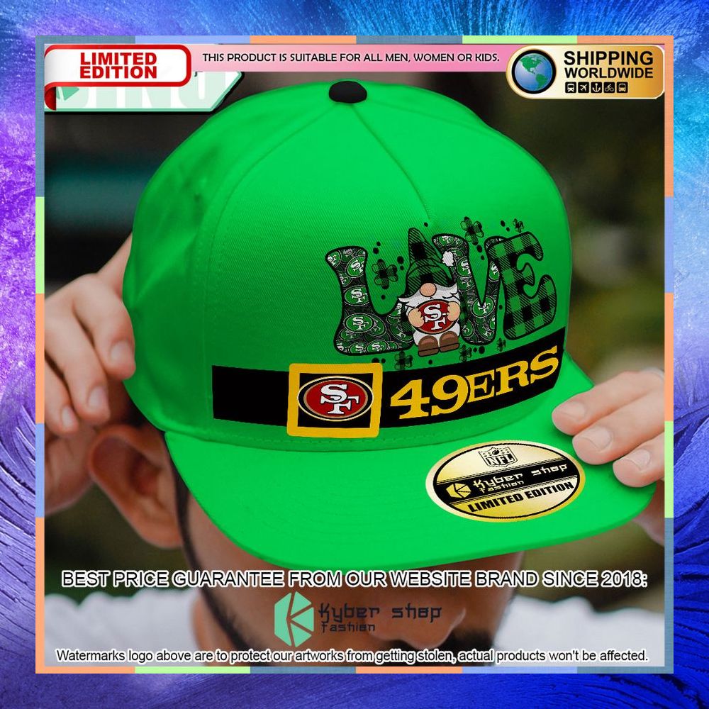 San Francisco 49Ers St Patrick Day Cap Hat 4 san francisco 49ers st patrick day cap hat 1 888