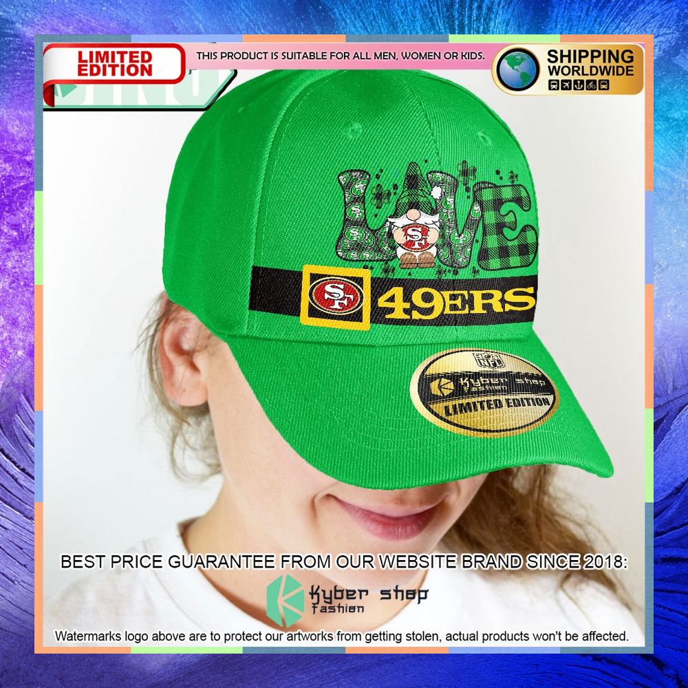 San Francisco 49Ers St Patrick Day Cap Hat 6 san francisco 49ers st patrick day cap hat 3 48