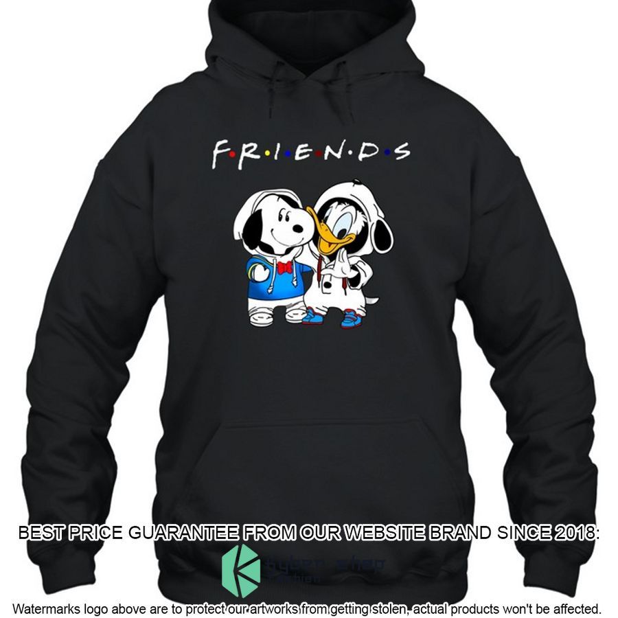 snoopy donald duck friends shirt hoodie 2 944