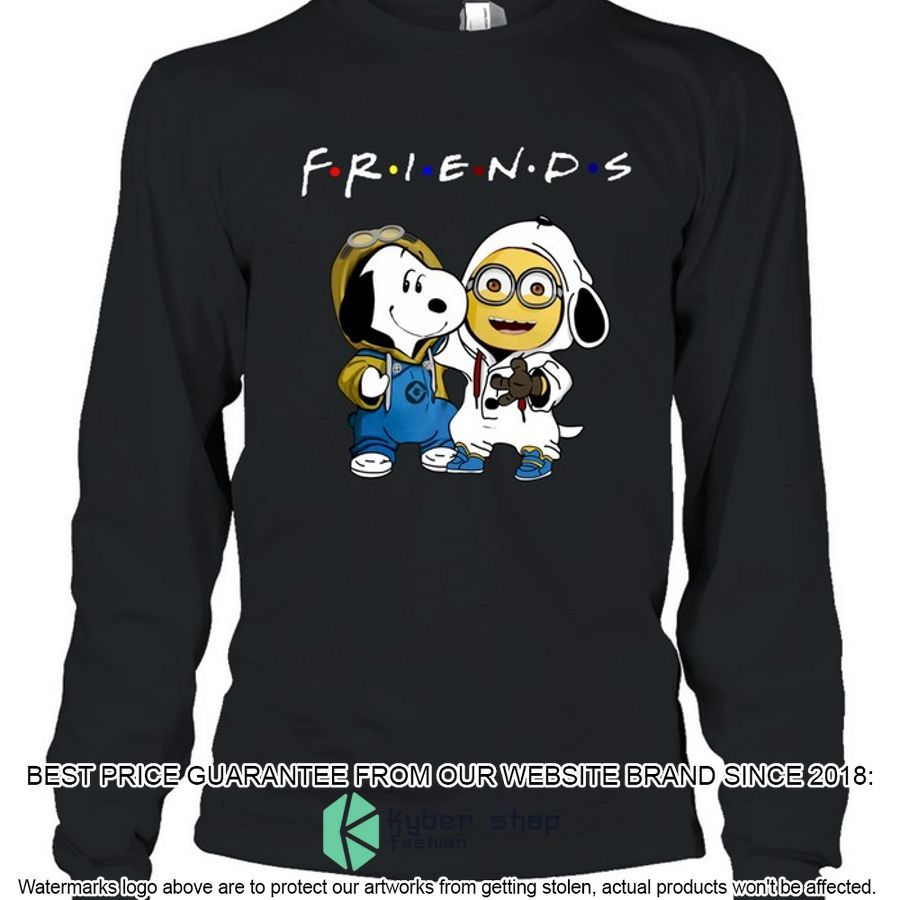 Snoopy Minions Friends Shirt, Hoodie 4 snoopy minions friends shirt hoodie 4 97