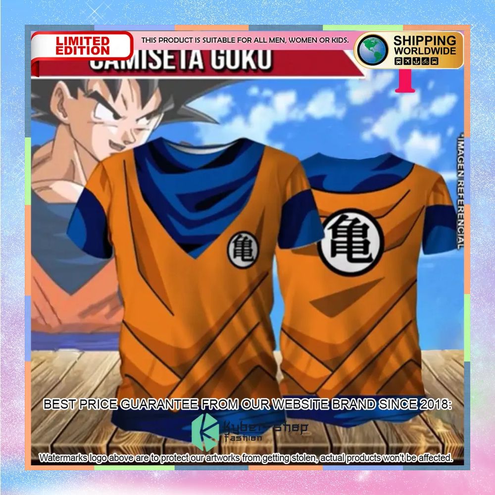 son goku dragon ball cover t shirt 1 237