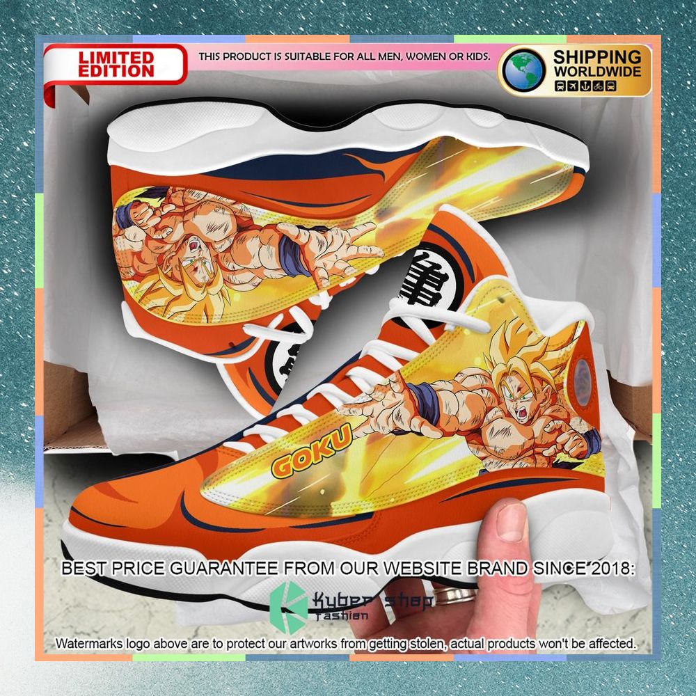 Son GoKu Super Saiyan Dragon Ball Air Jordan 13 Shoes 4 son goku super saiyan dragon ball air jordan 13 shoes 2 126