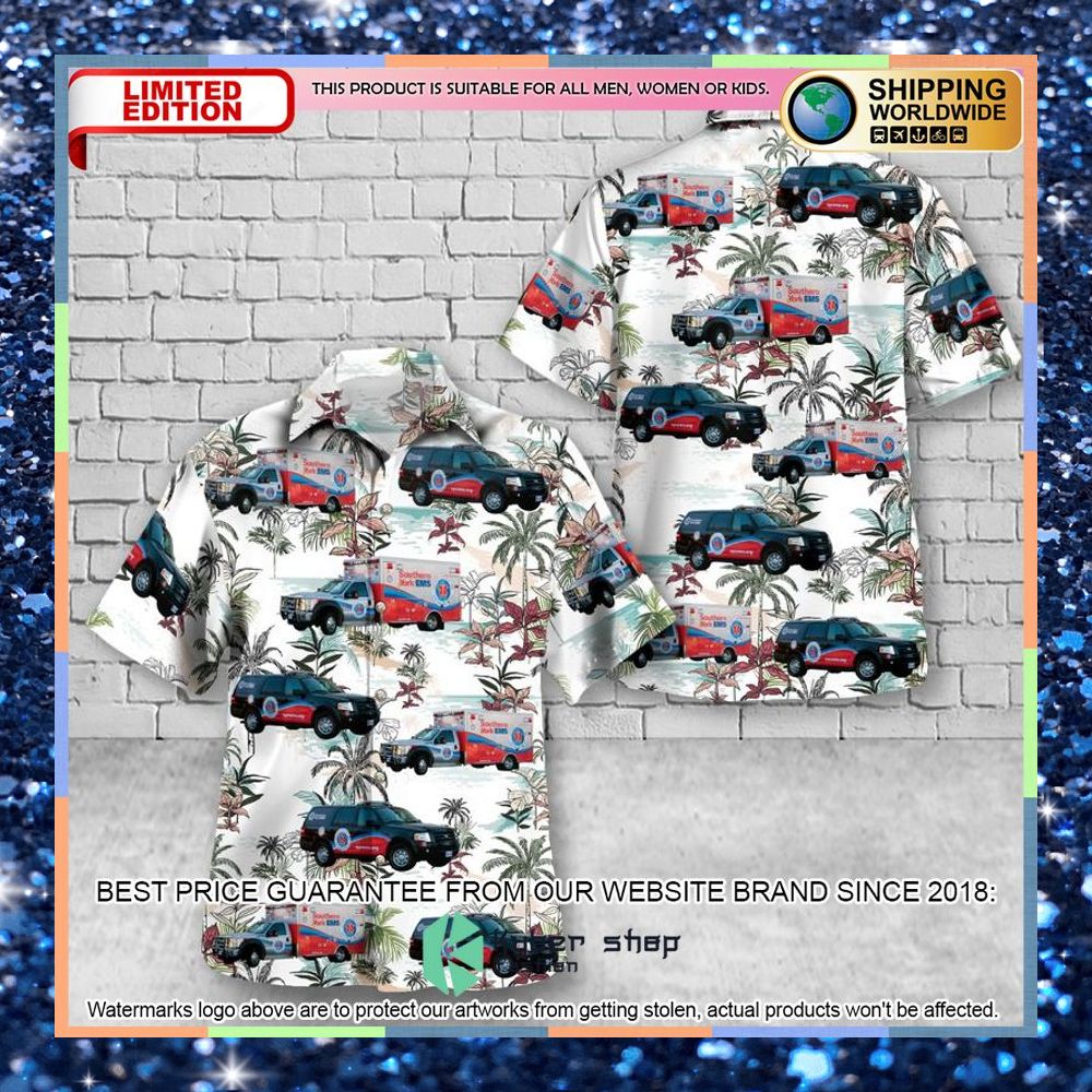 southern york county ems hawaiian shirt 1 373