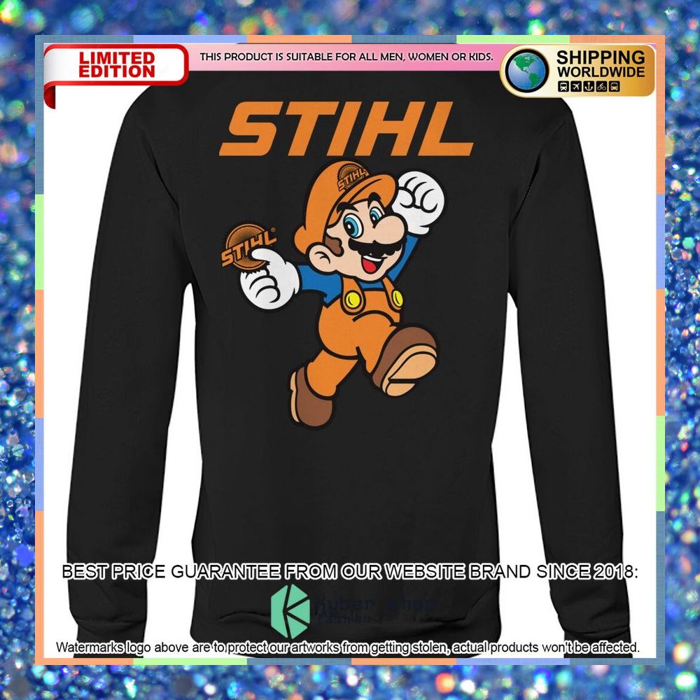 STIHL Mario Shirt, Hoodie 9 stihl mario shirt hoodie 4 36