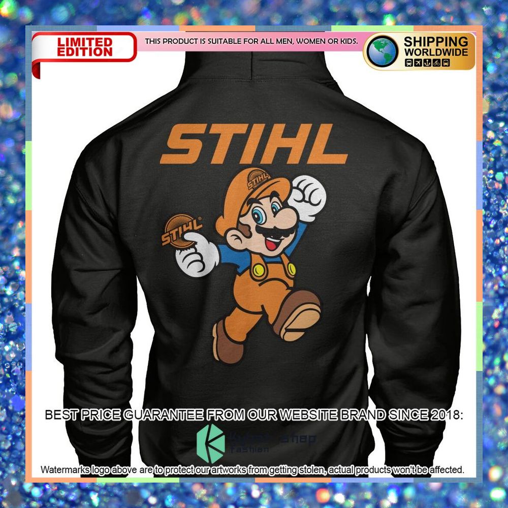 STIHL Mario Shirt, Hoodie 10 stihl mario shirt hoodie 5 917