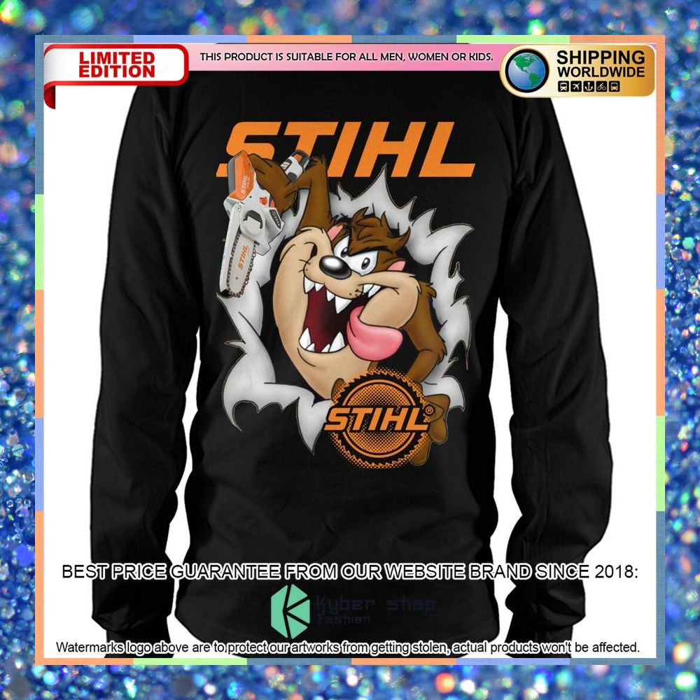 STIHL Tasmania Devil Shirt, Hoodie 8 stihl tasmania devil shirt hoodie 3 575