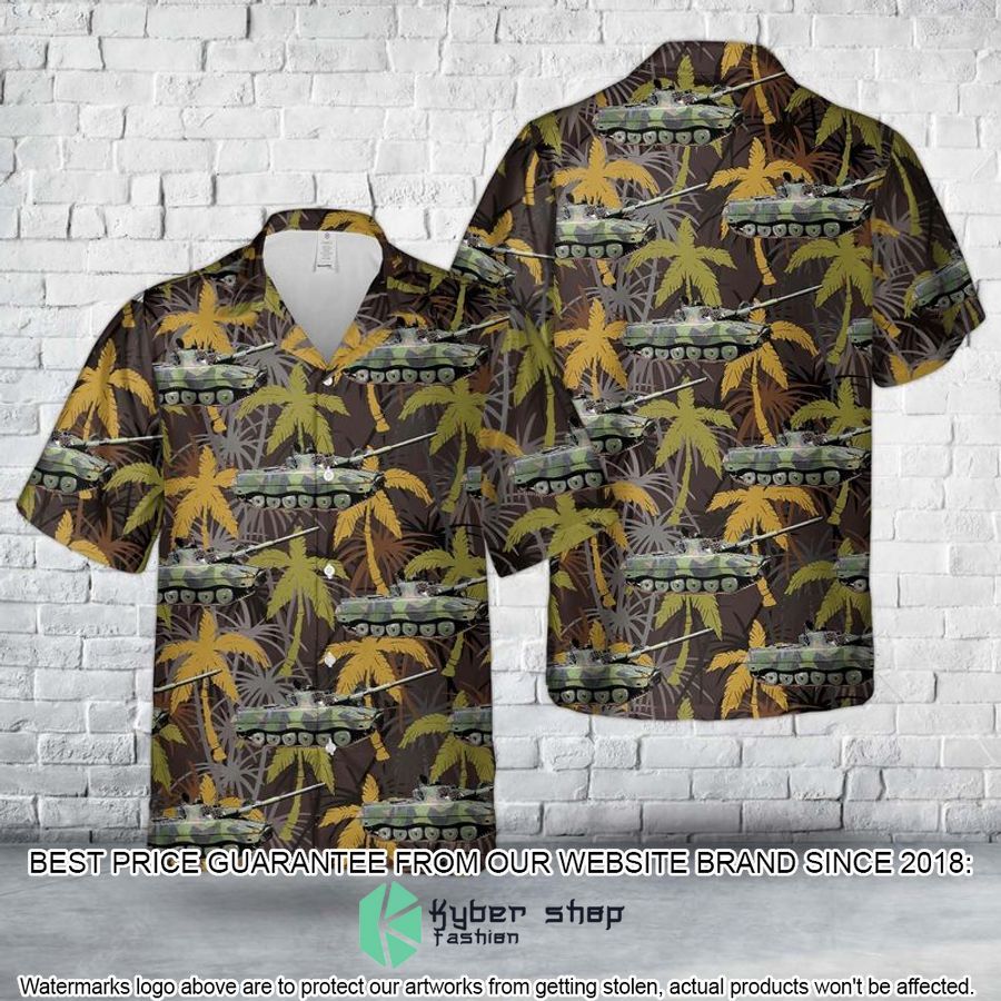 swedish army infanterikanonvagn 91 tank destroyer lkv 91 hawaiian shirt 1 340