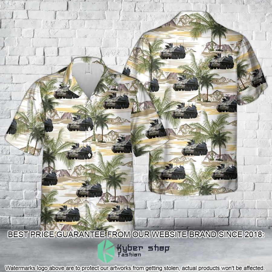 swedish army pansarbandvagn 301 pbv 301 hawaiian shirt 1 518