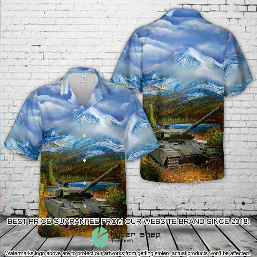 swedish army stridsvagn 104c hawaiian shirt 1 214