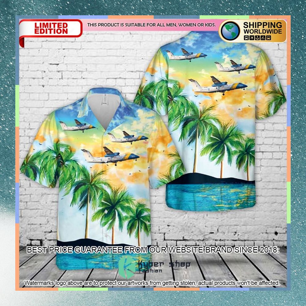 Swedish Coast Guard Se Mac Bombardier Dash 8 Q311 Hawaiian Shirt 3 swedish coast guard se mac bombardier dash 8 q311 hawaiian shirt 1 124