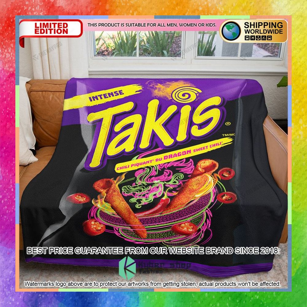 Takis Dragon Sweet Chili Rolled Tortilla Chips Soft Blanket 3 takis dragon sweet chili rolled tortilla chips soft blanket 1 531