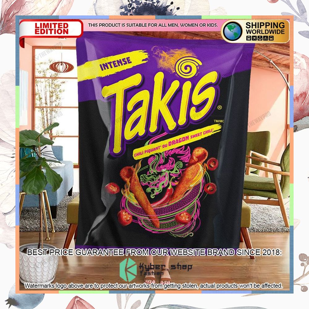 Takis Dragon Sweet Chili Rolled Tortilla Chips Soft Blanket 6 takis dragon sweet chili rolled tortilla chips soft blanket 2 414