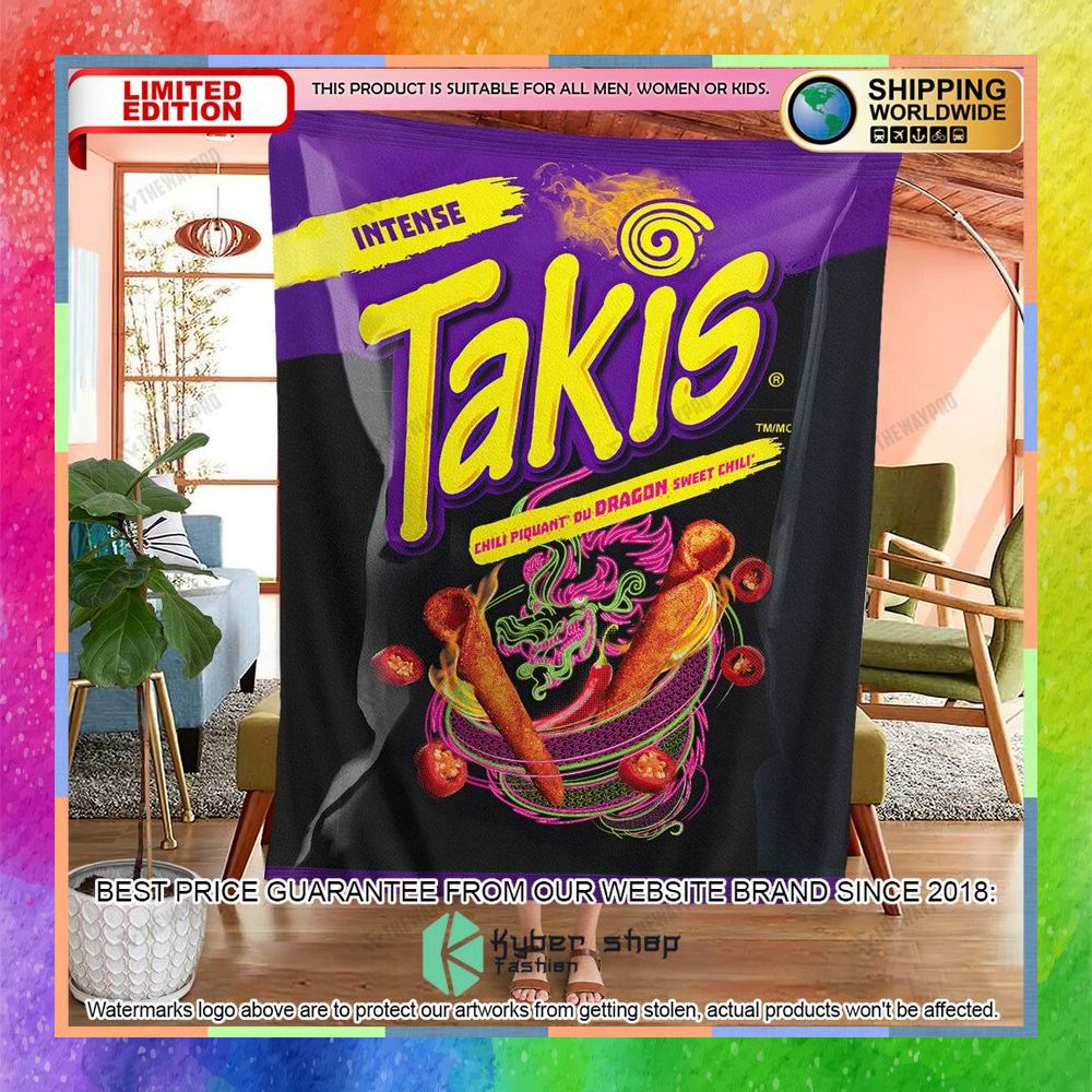Takis Dragon Sweet Chili Rolled Tortilla Chips Soft Blanket 4 takis dragon sweet chili rolled tortilla chips soft blanket 2 802