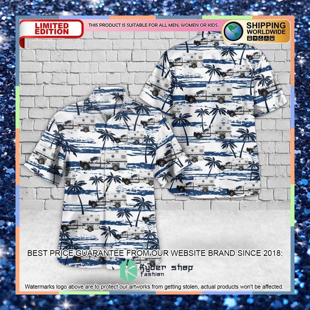 texas gonzales county esd 1 ems hawaiian shirt 1 191