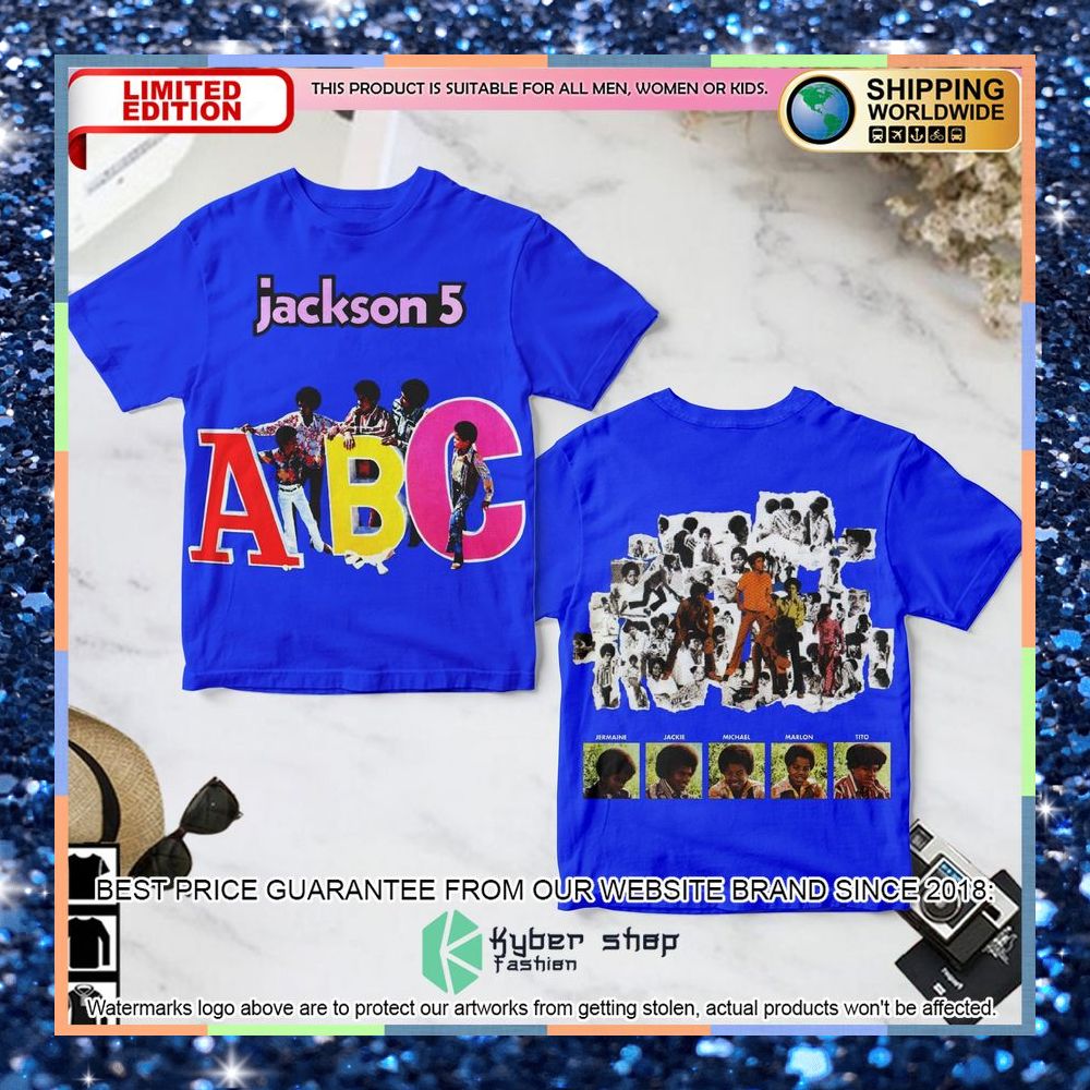 The Jackson 5 ABC Album T Shirt 5 the jackson 5 abc album t shirt 1 107