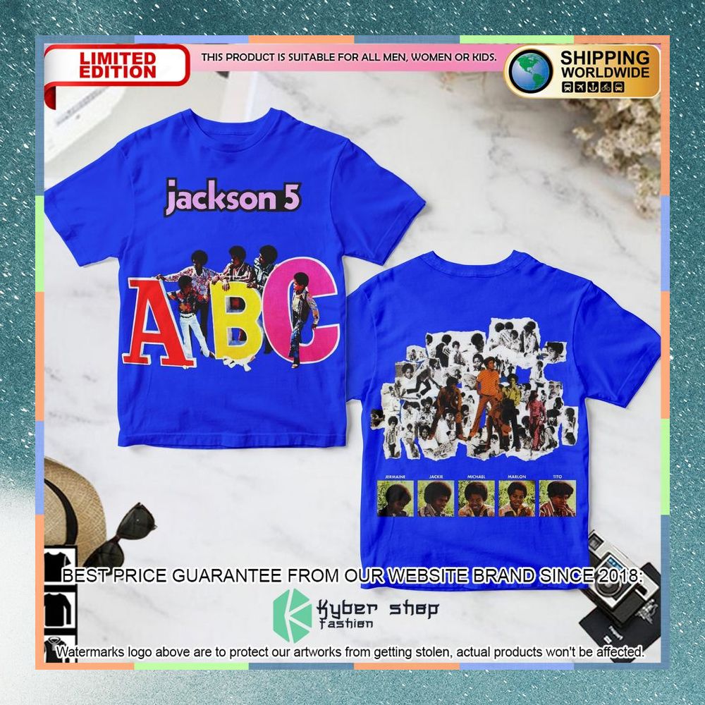 The Jackson 5 ABC Album T Shirt 3 the jackson 5 abc album t shirt 1 203
