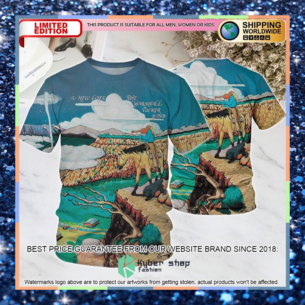 The Marshall Tucker Band A New Life Album T Shirt 3 the marshall tucker band a new life album t shirt 1 608