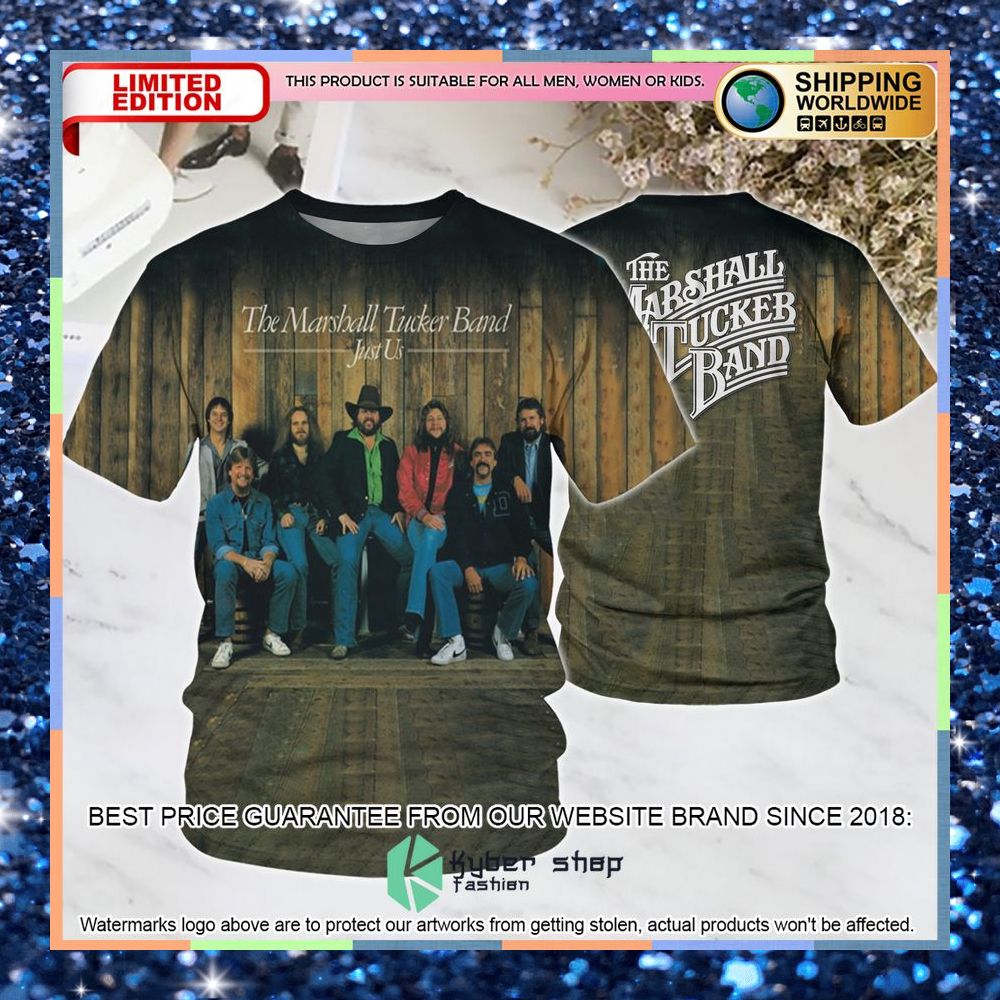 The Marshall Tucker Band Just Us Album T Shirt 3 the marshall tucker band just us album t shirt 1 877