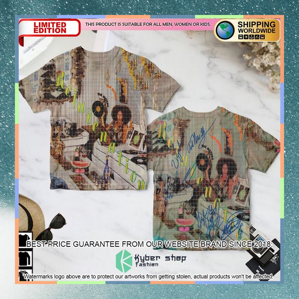 the meters band rejuvenation album t shirt 1 90