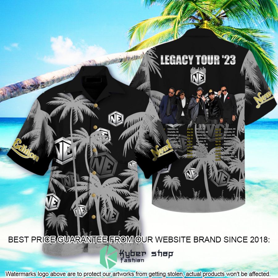 the new edition legacy tour 23 hawaiian shirt 1 359