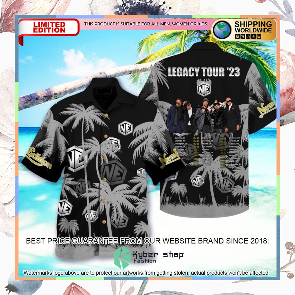 The New Edition Legacy Tour 23 Hawaiian Shirt 3 the new edition legacy tour 23 hawaiian shirt 1 854