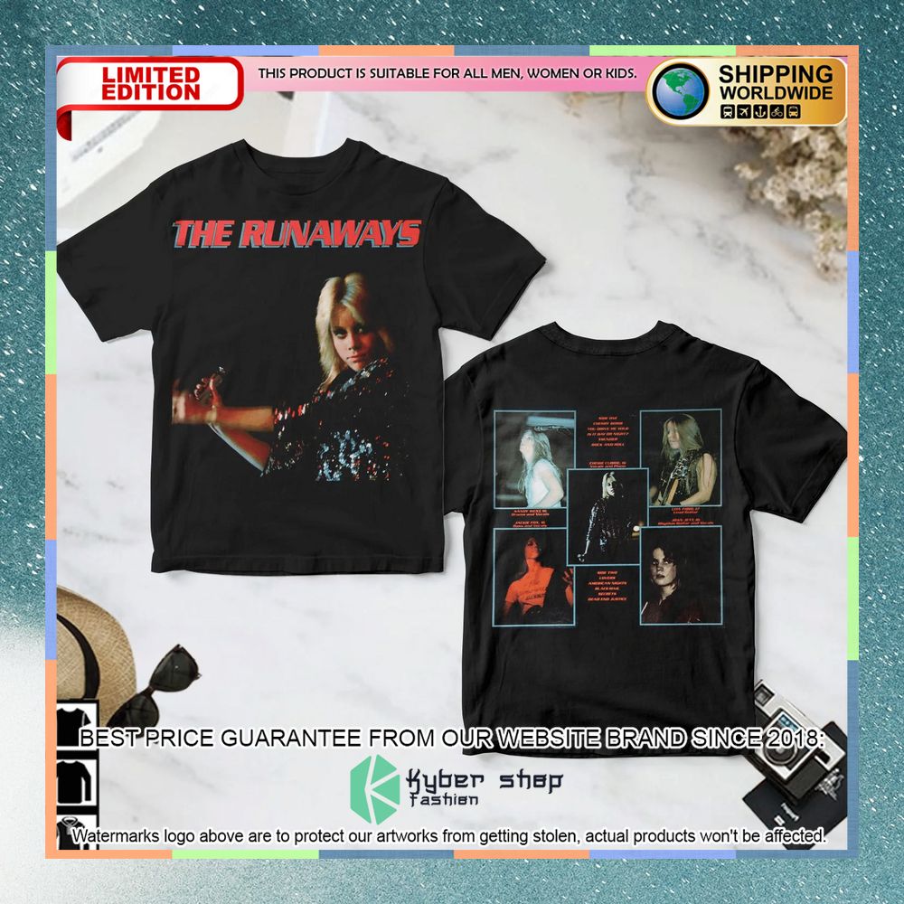 the runaways band my band album t shirt 1 174