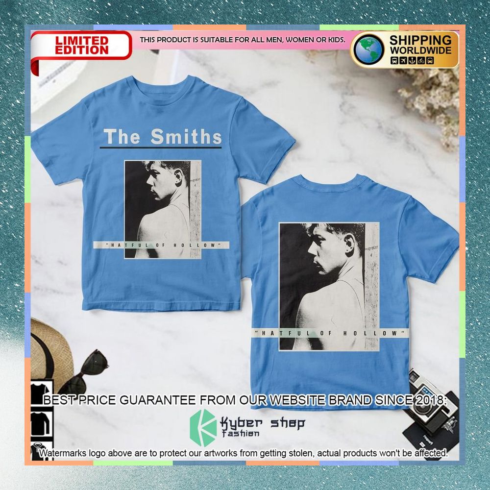 the smiths band hatful of hollow album t shirt 1 555